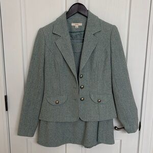 Merona Women's Light Blue Blazer and Skirt Set